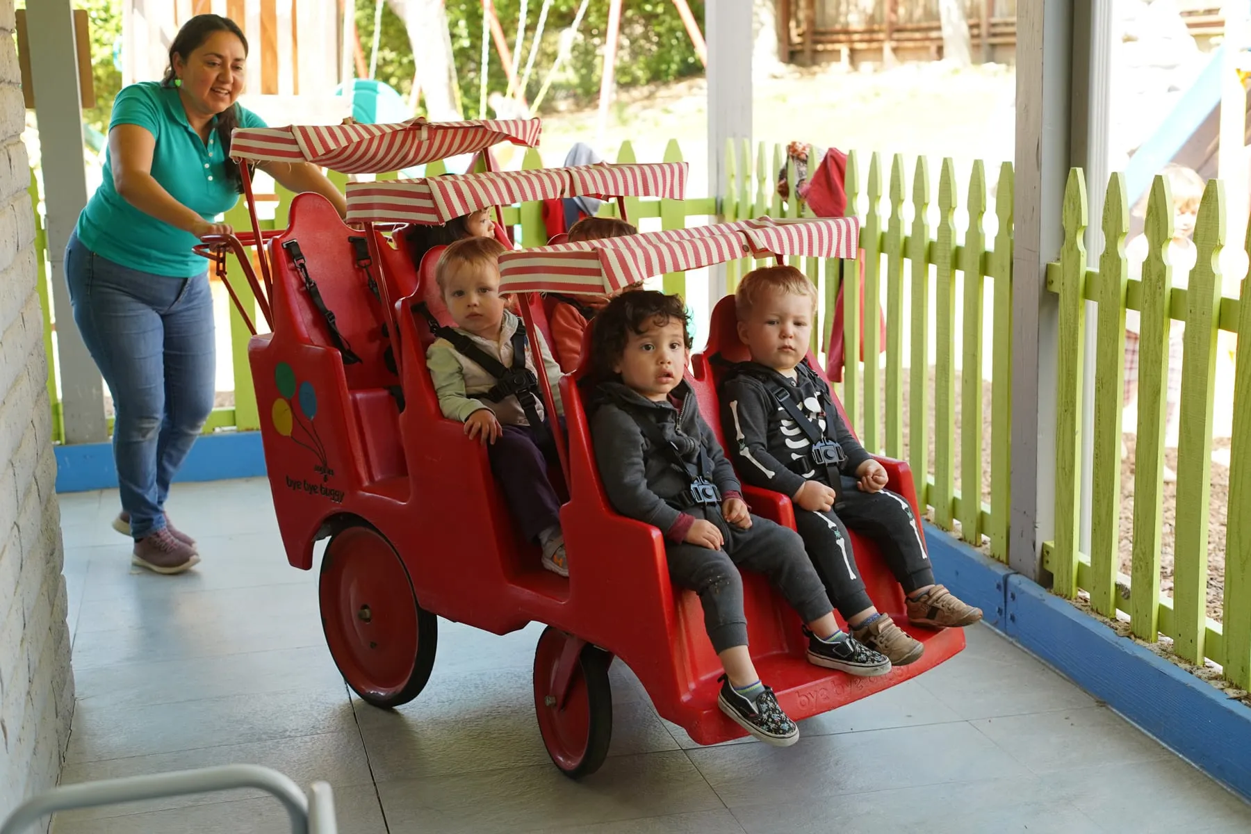 Bright and safe toddler classroom environment at Creative Learners Child Care in Pleasanton