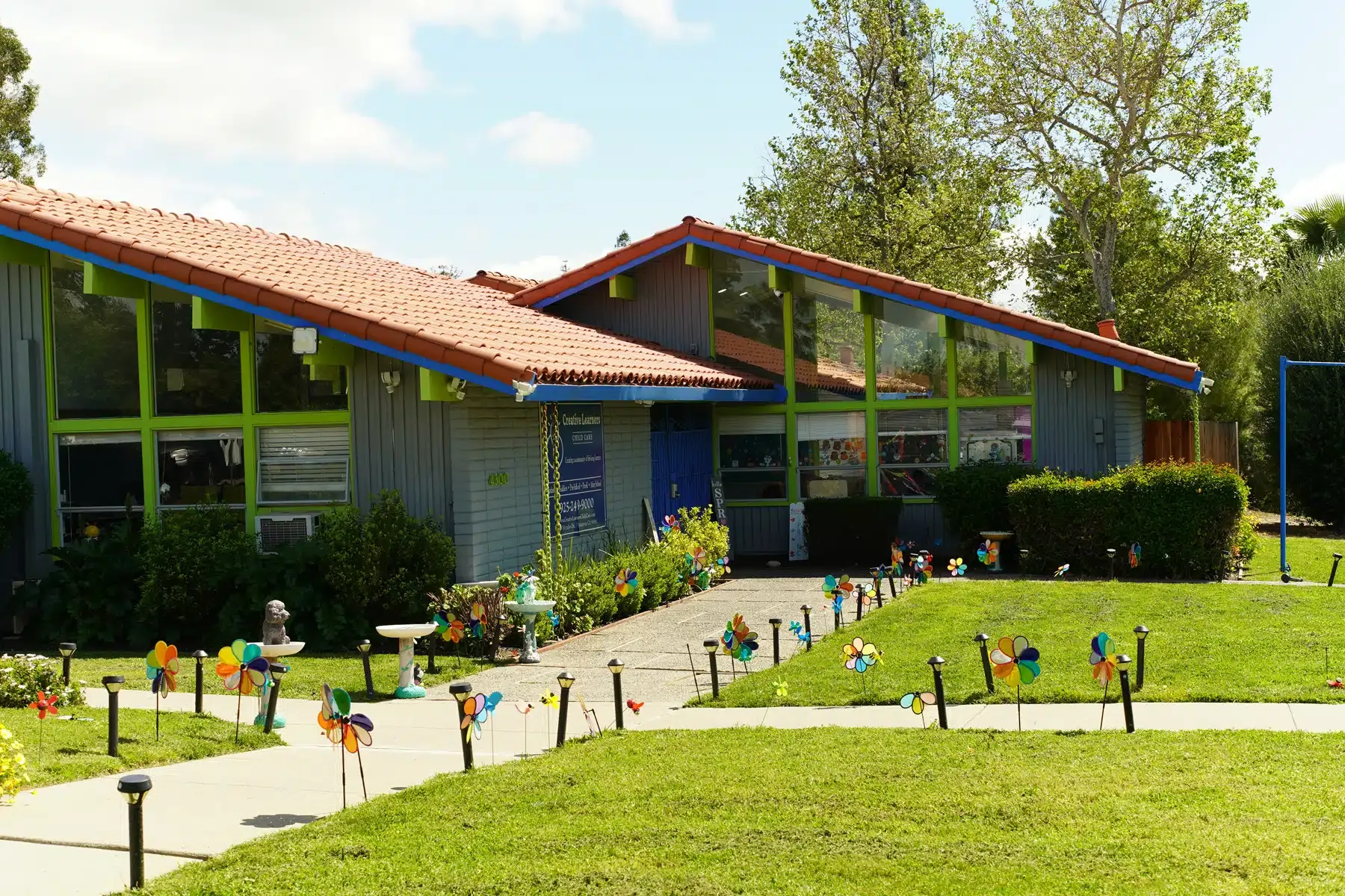 Creative Learners modern early learning campus and classrooms in Pleasanton, CA